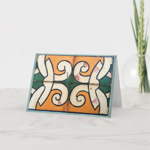 Antique Portuguese house tiles Karte