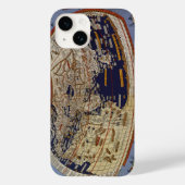 Antique Ptolemaic World Map, Johannes von Arnsheim Case-Mate iPhone Hülle (Rückseite)