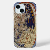 Antique Ptolemaic World Map, Johannes von Arnsheim Case-Mate iPhone Hülle (Rückseite)
