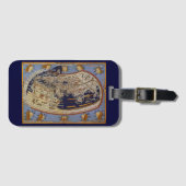 Antique Ptolemaic World Map, Johannes von Arnsheim Gepäckanhänger (Vorderseite (Horizontal))