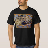 Antique Ptolemaic World Map, Johannes von Arnsheim T-Shirt (Vorderseite)