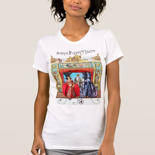 ANTIQUE PUPPET THEATER, PUPPETS IN MASQUERADE T-Shirt (Vorderseite)