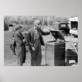 Antique Record Player, 1930er Poster (Vorne)