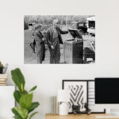 Antique Record Player, 1930er Poster (Heimbüro)