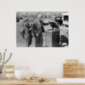 Antique Record Player, 1930er Poster (Küche)