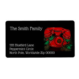 Antique Red Christmas Telefone Geschenk