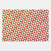 Antique Red Christmas Telefone Geschenk Geschenkpapier Set (Vorderseite 3)