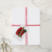 Antique Red Christmas Telefone Koordination Geschenkanhänger (Mit Garn)