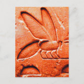 ANTIQUE RED EGYPTIAN HONEY BIE BEEKEEPER POSTKARTE (Vorderseite)