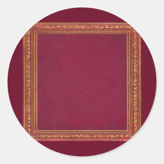 Antique Red Stickers (Vorderseite)