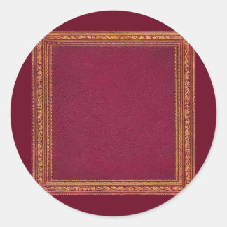 Antique Red Stickers