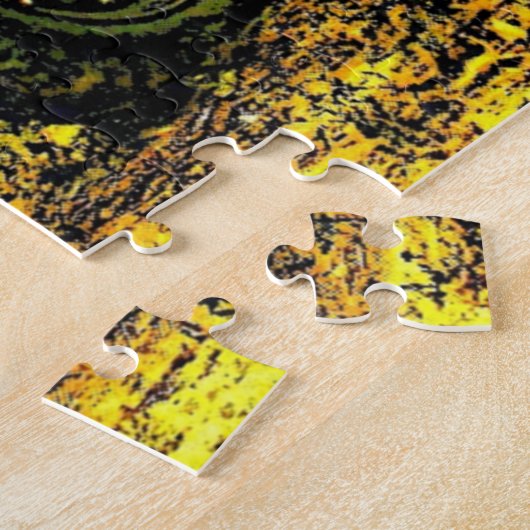 Antique Red Tractor Rustic Barn Puzzle (Seite)