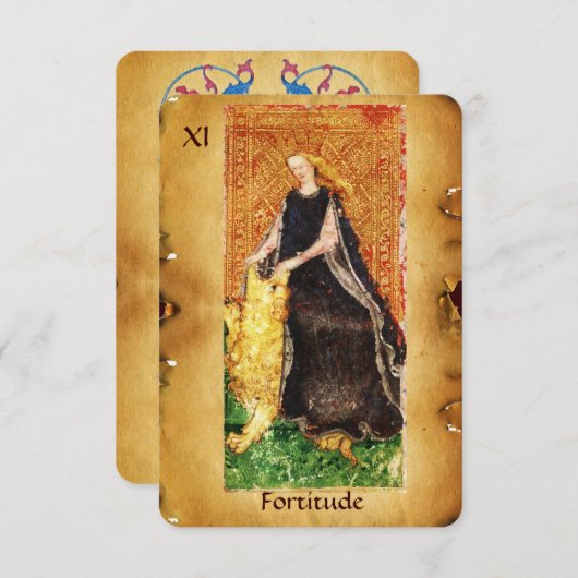 ANTIQUE RENAISSANCE STARTET DAS FORTITUDE- ANKÜNDIGUNG (Vorne/Hinten)