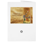 ANTIQUE RENAISSANCE TAROT/KÖNIG VON MÜNZEN (Hinten)