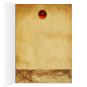 ANTIQUE RENAISSANCE TAROT/KÖNIG VON MÜNZEN (Innen (Rechts))