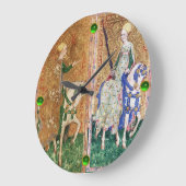 ANTIQUE RENAISSANCE TAROT/LADY VON MÜNZEN UND SCHW GROßE WANDUHR (Winkel)