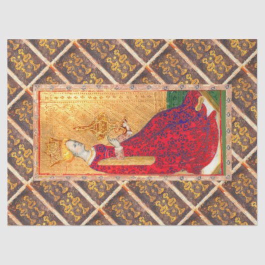 ANTIQUE RENAISSANCE-TAROTEN,KUPPENKÄSE SEIDENPAPIER (Vorderseite)