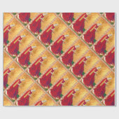 ANTIQUE RENAISSANCE-TAROTEN / KUPPENQUEEN GESCHENKPAPIER (Flach)