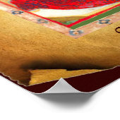 ANTIQUE RENAISSANCE-TAROTEN / KUPPENQUEEN POSTER (Ecke)