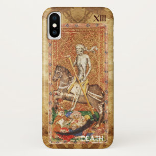 ANTIQUE RENAISSANCE TAROTKARTEN 13 / TOD iPhone X HÜLLE