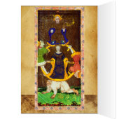 ANTIQUE RENAISSANCE TAROTS 10/RÄDER FORTUNE (Innen (Links))