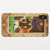 ANTIQUE RENAISSANCE TAROTS 10 / RÄDER VON FORTUNE Case-Mate iPhone HÜLLE (Rückseite (Horizontal))