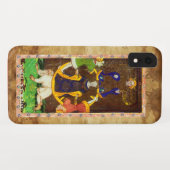 ANTIQUE RENAISSANCE TAROTS 10 / RÄDER VON FORTUNE Case-Mate iPhone HÜLLE (Rückseite (Horizontal))