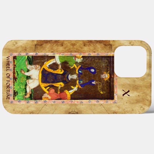 ANTIQUE RENAISSANCE TAROTS 10 / RÄDER VON FORTUNE Case-Mate iPhone HÜLLE (Rückseite (Horizontal))