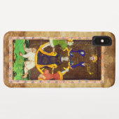 ANTIQUE RENAISSANCE TAROTS 10 / RÄDER VON FORTUNE Case-Mate iPhone HÜLLE (Rückseite (Horizontal))