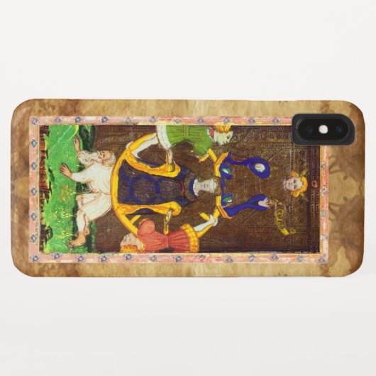 ANTIQUE RENAISSANCE TAROTS 10 / RÄDER VON FORTUNE Case-Mate iPhone HÜLLE (Rückseite (Horizontal))