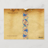 ANTIQUE RENAISSANCE TAROTS 13 / TOD POSTKARTE (Rückseite)