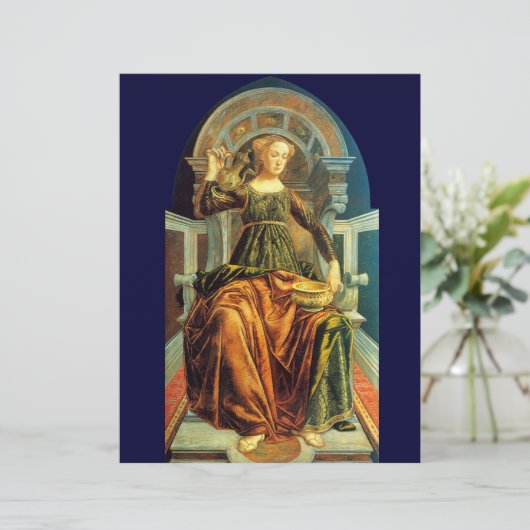 ANTIQUE RENAISSANCE TAROTS 14/TEMPERANZ (Stehend Vorderseite)