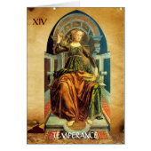 ANTIQUE RENAISSANCE TAROTS 14/TEMPERANZ (Vorne)