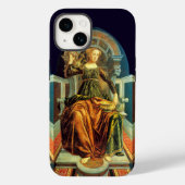 ANTIQUE RENAISSANCE TAROTS 14/TEMPERANZ Case-Mate iPhone HÜLLE (Rückseite)