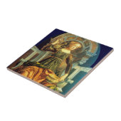 ANTIQUE RENAISSANCE TAROTS 14/TEMPERANZ FLIESE (Seite)