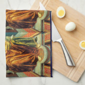 ANTIQUE RENAISSANCE TAROTS 14/TEMPERANZ GESCHIRRTUCH (Viertel Falte)