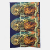 ANTIQUE RENAISSANCE TAROTS 14/TEMPERANZ GESCHIRRTUCH (Vertikal)