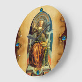 ANTIQUE RENAISSANCE TAROTS 14/TEMPERANZ GROßE WANDUHR (Winkel)