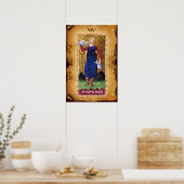 ANTIQUE RENAISSANCE TAROTS 14/TEMPERANZ POSTER (Küche)