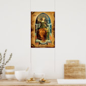 ANTIQUE RENAISSANCE TAROTS 14/TEMPERANZ POSTER (Küche)