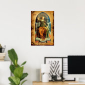 ANTIQUE RENAISSANCE TAROTS 14/TEMPERANZ POSTER (Heimbüro)