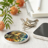 ANTIQUE RENAISSANCE TAROTS 14/TEMPERANZ SCHLÜSSELANHÄNGER (Seite)