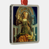 ANTIQUE RENAISSANCE TAROTS 14/TEMPERANZ SILBERNES ORNAMENT (Rechts)