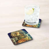 ANTIQUE RENAISSANCE TAROTS 14/TEMPERANZ UNTERSETZER (Rechte Seite)