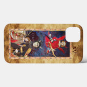 ANTIQUE RENAISSANCE TAROTS 15 / DIE DEVIL Case-Mate iPhone HÜLLE (Rückseite (Horizontal))