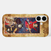 ANTIQUE RENAISSANCE TAROTS 15 / DIE DEVIL Case-Mate iPhone HÜLLE (Rückseite (Horizontal))
