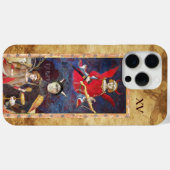 ANTIQUE RENAISSANCE TAROTS 15 / DIE DEVIL Case-Mate iPhone HÜLLE (Rückseite (Horizontal))
