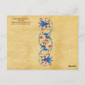 ANTIQUE RENAISSANCE TAROTS 15 / DIE DEVIL POSTKARTE (Rückseite)