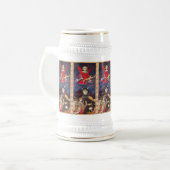ANTIQUE RENAISSANCE TAROTS 15 /THE DEVIL BIERGLAS (Vorderseite Links)