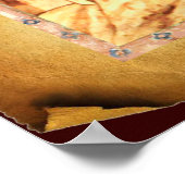 ANTIQUE RENAISSANCE TAROTS 16 / DER TURM POSTER (Ecke)